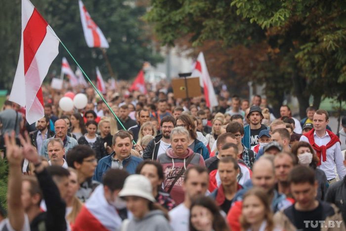 Білоруси протестують