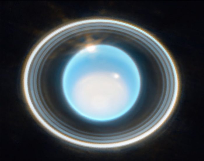 Планета Уран і її кільця