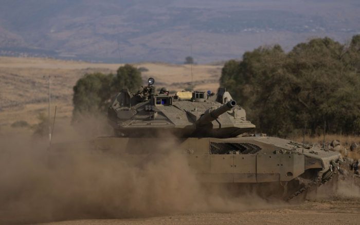 Ізраїль, війна, танк